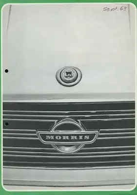 Morris Programm ca. 1970