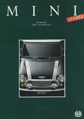 Mini Cooper Prospekt ca. 1993