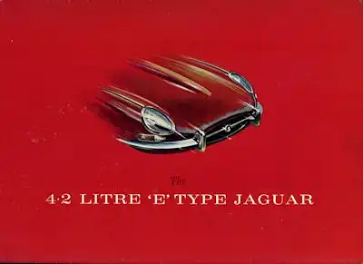Jaguar 4.2 Litre E Type Prospekt 1962