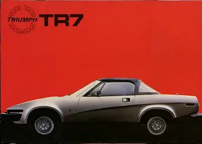 Triumph TR 7 Prospekt 11.1980