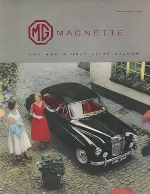 MG Magnette Prospekt 1957 e