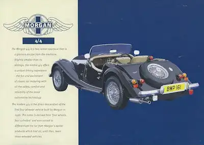 Morgan 4/4 Prospekt 2000er Jahre