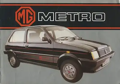 MG Metro Prospekt 3.1983