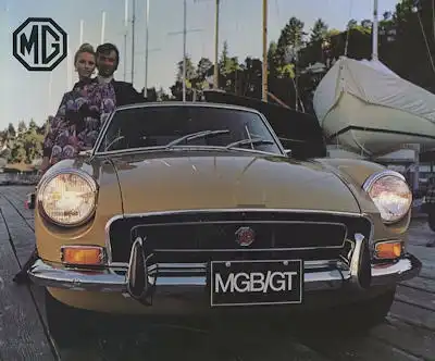 MG B GT Prospekt 10. 1971