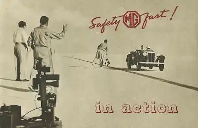 MG in action Prospekt ca. 1952