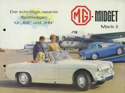 MG Midget Mark II Prospekt 1966