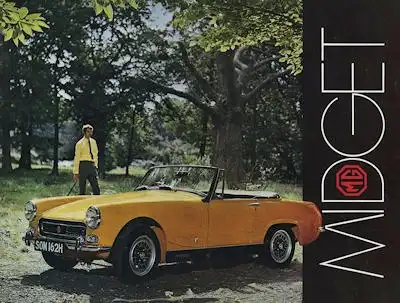 MG Midget Mark IV Prospekt ca. 1969