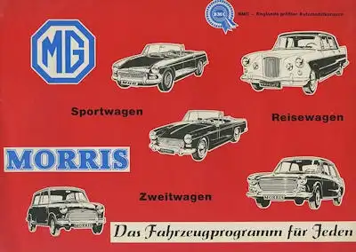 BMC Programm ca. 1965