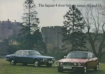 Jaguar XJ 4.2 / 5.3 Series 2 Prospekt 10.1978