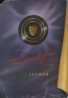 Jaguar 2.4 ( Mark 1) Prospekt 1955