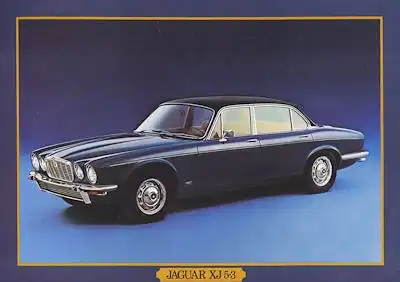 Jaguar XJ 5.3 Series 2 Prospekt 9.1977