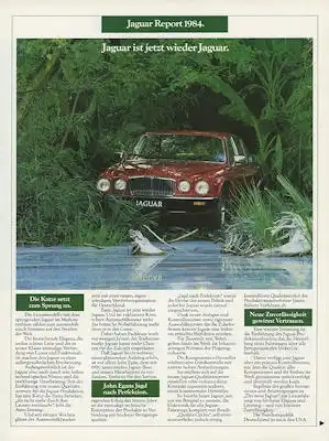 Jaguar Report 1984