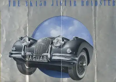 Jaguar XK 150 Prospekt 3.1958
