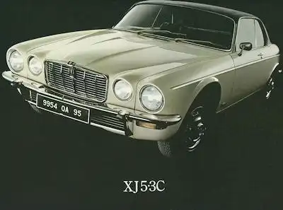 Jaguar XJ 5.3 C Prospekt 2.1976