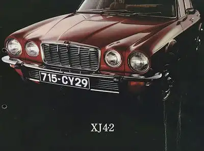 Jaguar XJ 4.2 Prospekt 8.1975