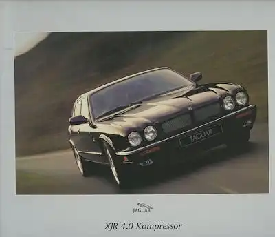 Jaguar XJR 4.0 Kompressor Prospekt 4.1997