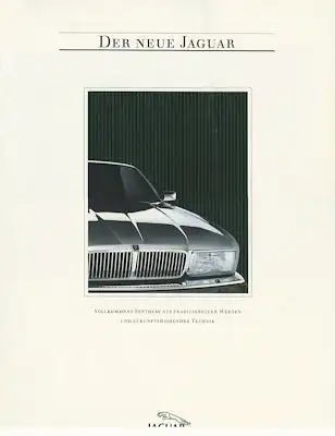 Jaguar XJ 40 Prospekt ca. 1987
