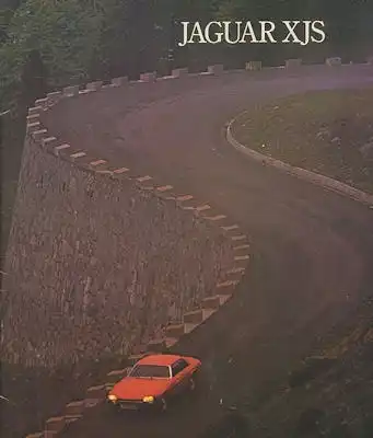 Jaguar XJS Prospekt 10.1980