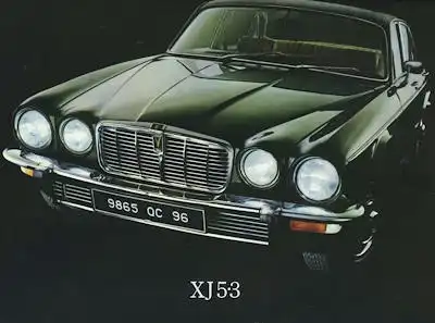 Jaguar XJ 5.3 Prospekt 2.1976