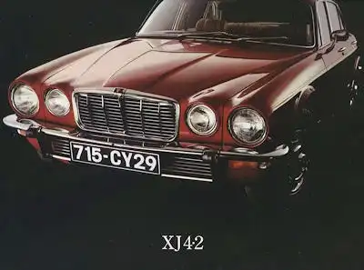 Jaguar XJ 4.2 Prospekt 2.1976