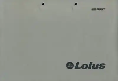 Lotus Esprit Prospekt ca. 1977