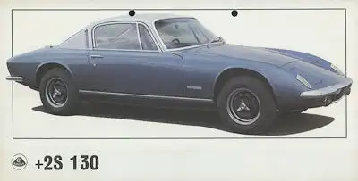 Lotus + 2 S 130 Prospekt 1971