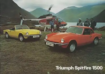 Triumph Spitfire 1500 Prospekt 1.1980
