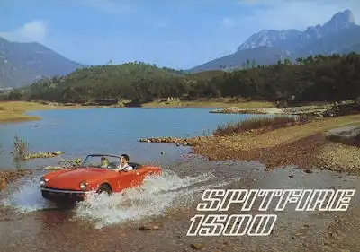 Triumph Spitfire 1500 Prospekt 4.1978