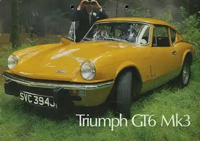 Triumph GT 6 MK 3 Prospekt 1.1972