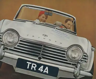 Triumph TR 4 A Prospekt 11.1966