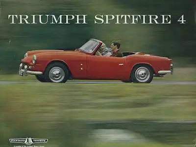 Triumph Spitfire 4 Prospekt 6.1963