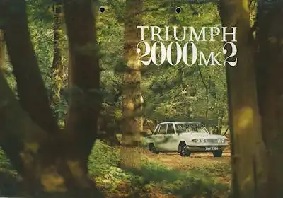 Triumph 2000 MK 2 Prospekt 2.1970