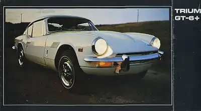 Triumph GT 6 + Prospekt 6.1969 e