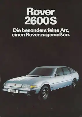 Rover 2600 S Prospekt 1.1981