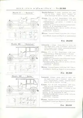 Daimler Chassis Programm 1910