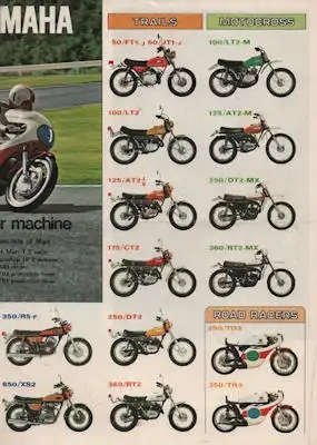Yamaha Programm 1972