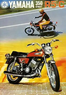 Yamaha 350 Street R5-C Prospekt ca. 1972