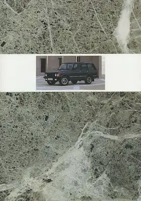 Range Rover Prospekt 1989