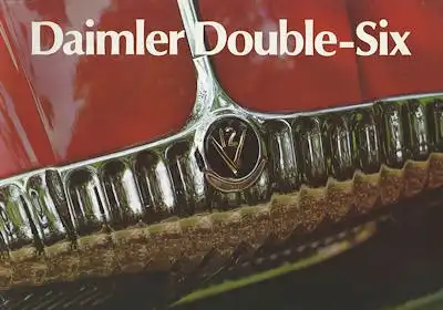 Daimler Double-Six Prospekt ca. 1979