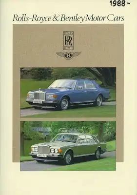 Rolls-Royce & Bentley Programm 1988