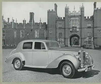 Rolls-Royce Silver Dawn Prospekt ca. 1953