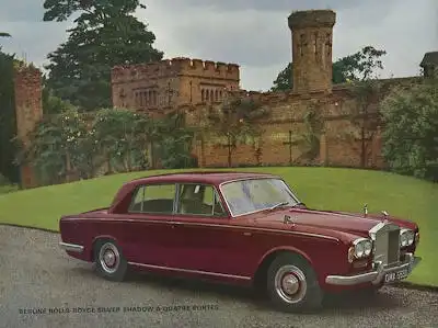 Rolls-Royce / Bentley Programm 1966 f