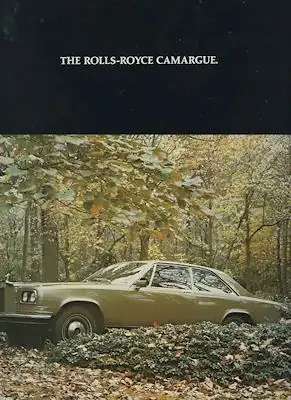 Rolls-Royce Camargue Prospekt 1976