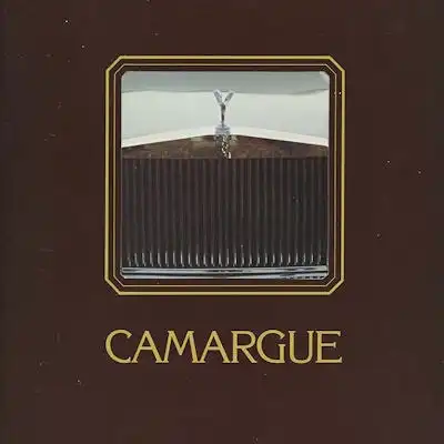 Rolls-Royce Camargue Prospekt 4.1975