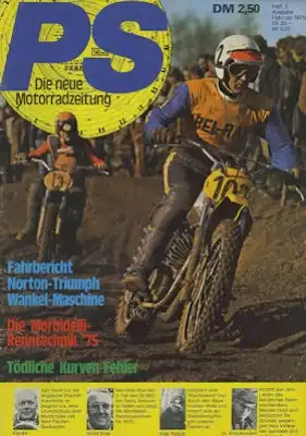 PS Die neue Motorradzeitung 1975 Heft 2