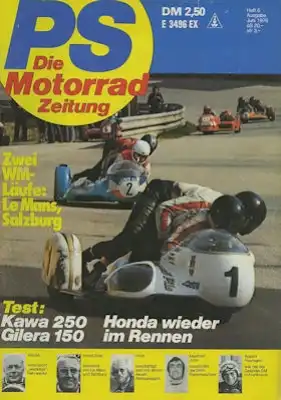 PS Die Motorradzeitung 1976 Heft 6