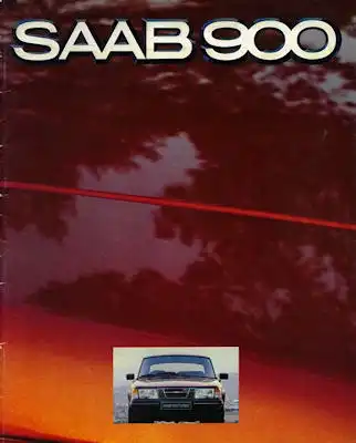 Saab 900 Prospekt 1979