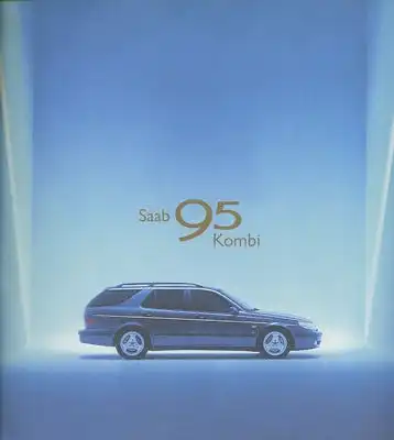 Saab 9-5 Kombi Prospekt 1999
