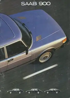 Saab 900 Prospekt 1980