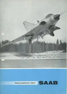 Saab Produkte Prospekt 9.1961